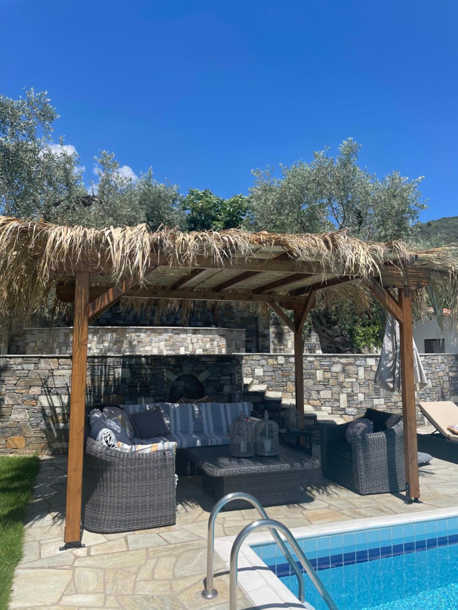 Villa Olive Ano Lekhonia Экстерьер фото